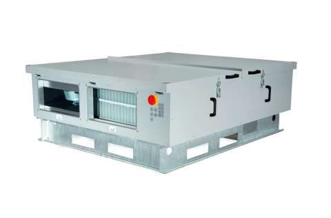 Приточно-вытяжная установка с электрическим пред. нагревателем 2VV HR95-250EC-CF-HBED-74RP1
