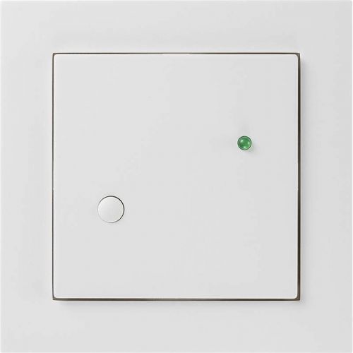 Комнатная панель температуры Thermokon WRF06 TD PT1000 1/3 DIN Gira E2 белый, LED зеленый (629447)