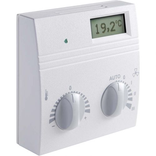 Регулятор температуры Thermokon WRF04 LCD PSD AO2V RS485 Modbus, FS5, LED зеленый (419987)