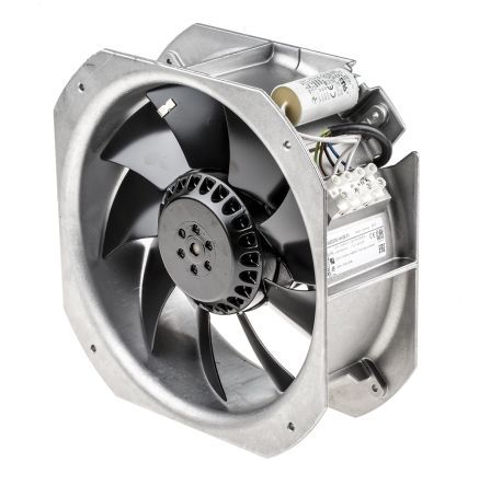 Осевой вентилятор Ebmpapst W2E200-HH86-01 (W2E200HH8601) с решеткой и монтажным кольцом