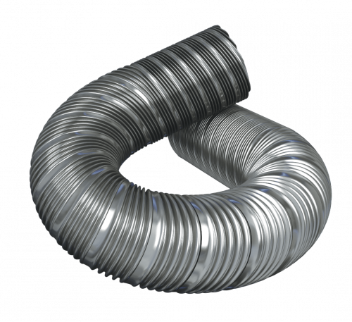 Воздуховод спирально-навивной из нержавеющей стали, D120, L до 1,5 м ERA 12FD1,5