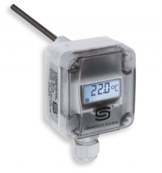 Датчик температуры канальный S+S Regeltechnik TM65T-U-50MM-DISPLAY (1101-7121-2019-900)