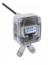 Датчик температуры канальный S+S Regeltechnik TM65T-MODBUS-350MM-DISP (1101-7226-2070-000)