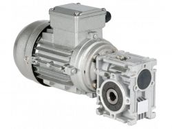 Двухступенчатый червячный мотор-редуктор IDS DRIVE CVR040/090 0,18 I=250 632-4 (1400/min)