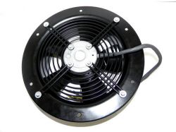 Осевой вентилятор Ebmpapst W2E200-CF02-27 (W2E200CF0227) с решеткой и монтажным кольцом